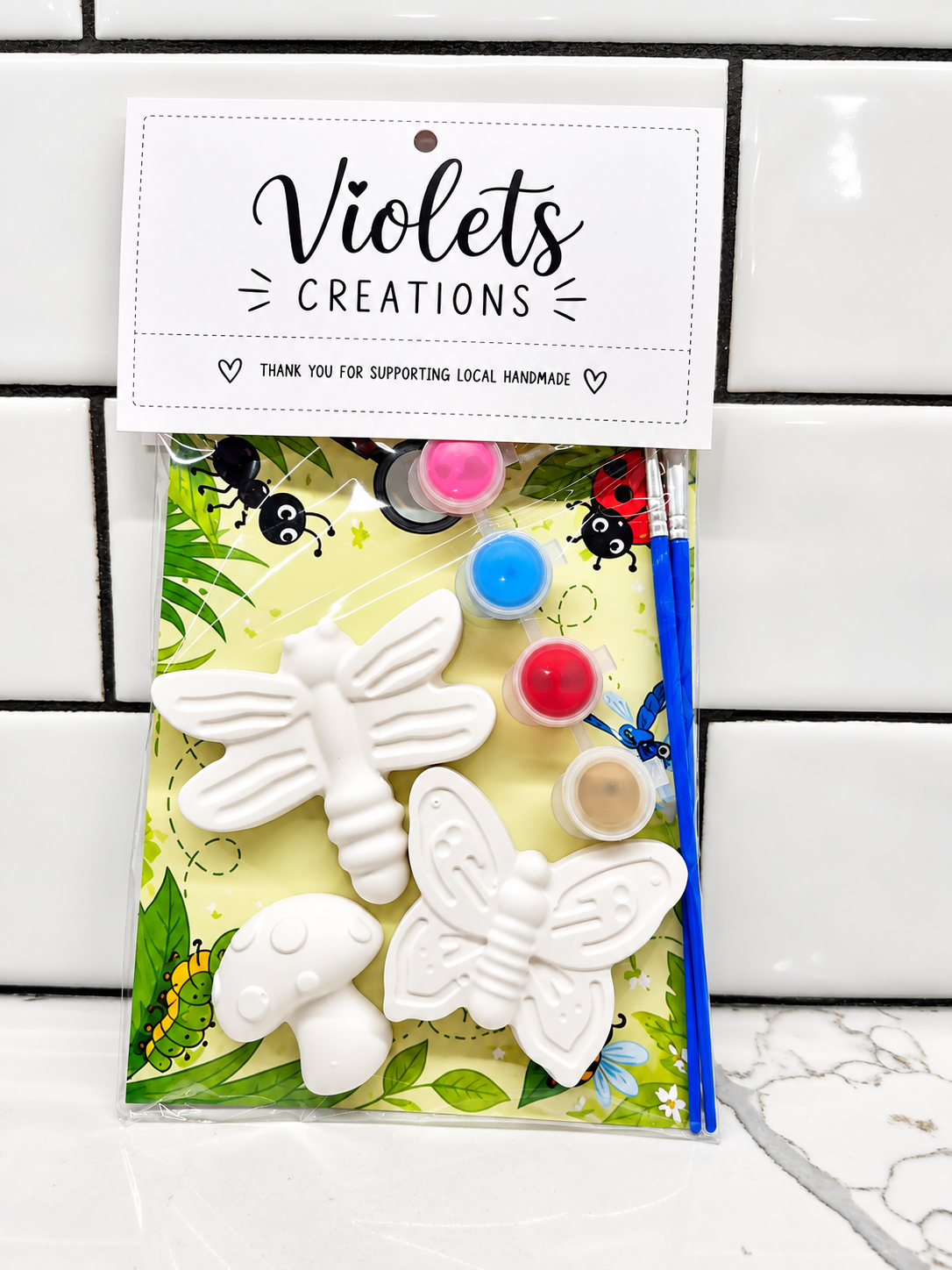 Bug Paint-your-own plaster kit 🐛🐞